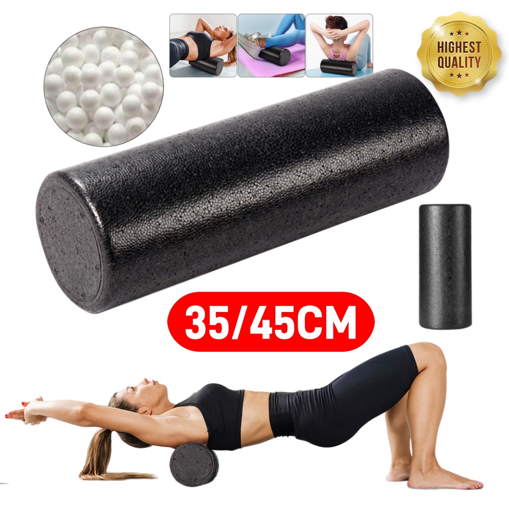 Pilates Yoga Shoes - 35/45 سم أسطوانة تدليك رياضية من