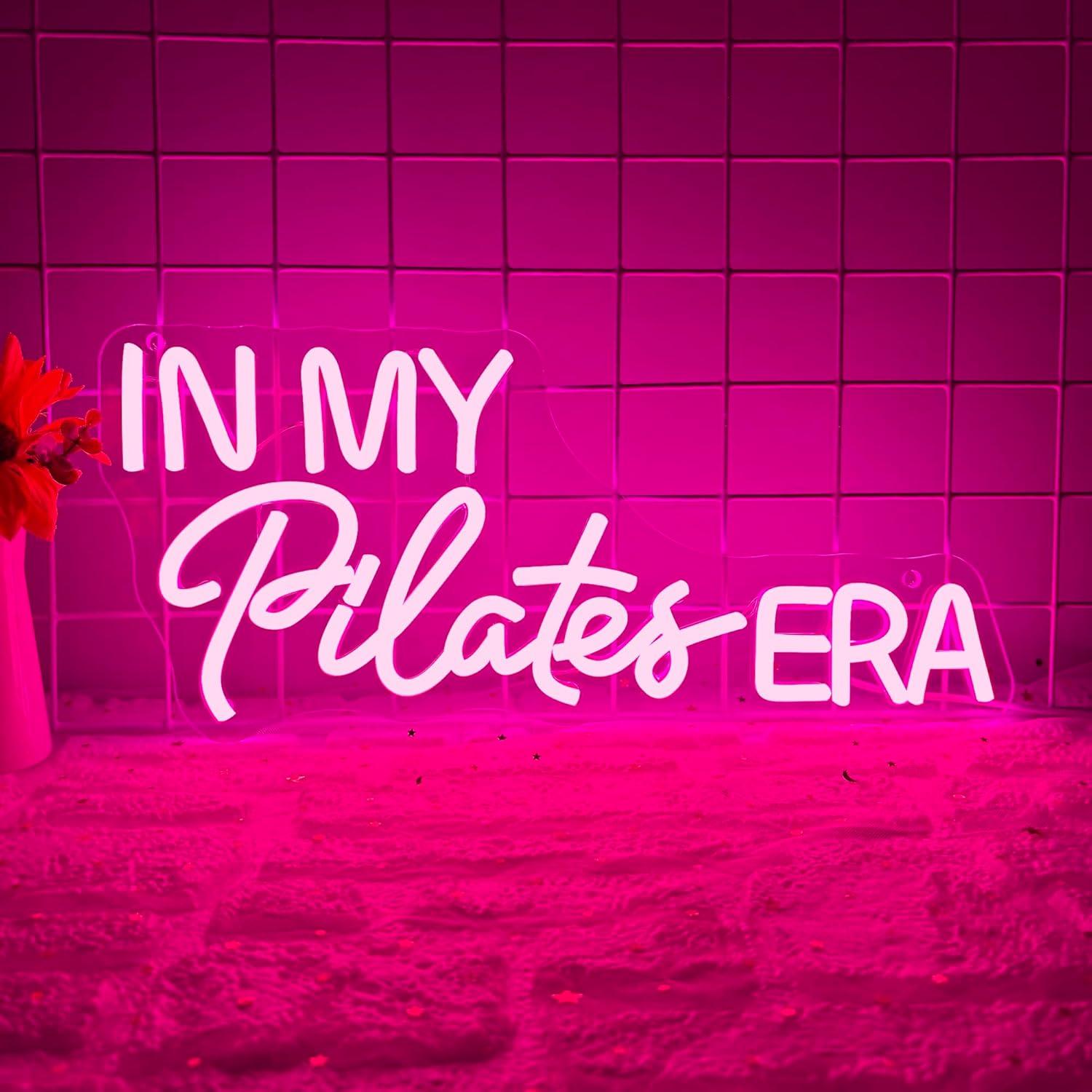 Pilates Yoga Room - لافتة نيون 