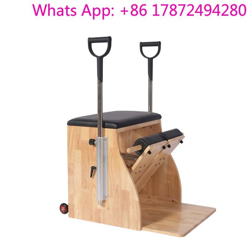 Pilates And Yoga Studio - كرسي بيلاتس تجاري من خشب البلوط،