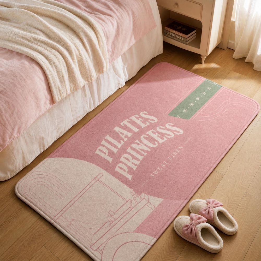 Pilates Yoga Room - سجادة أرضية مستطيلة ناعمة من الفلانيل