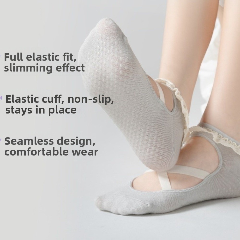 جوارب يوغا غير قابلة للانزلاق  - مراجعة Pilates Yoga Gifts وسعره