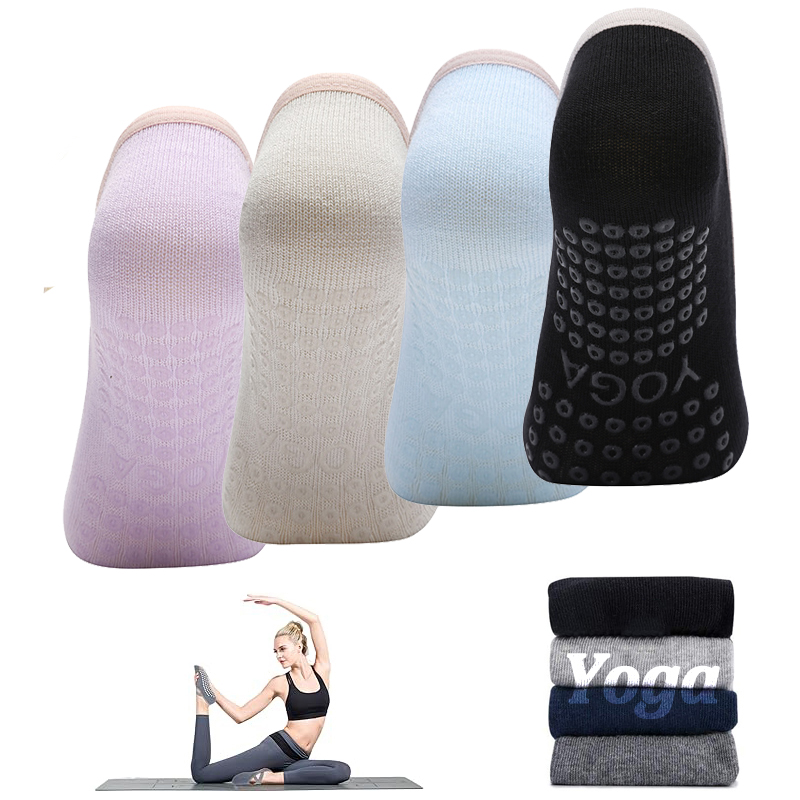 جوارب بيلاتس نسائية مضادة للان - مراجعة Pilates And Yoga Studio وسعره
