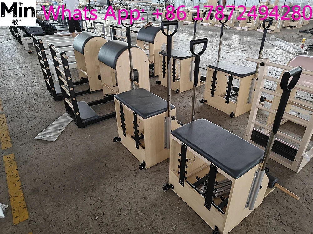 كرسي بيلاتس تجاري من خشب البلو - مراجعة Pilates And Yoga Studio وسعره