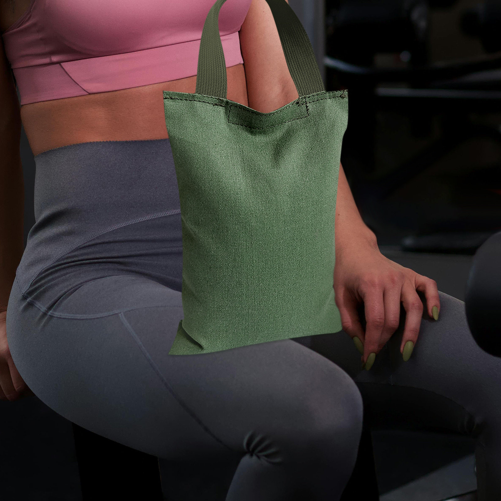 كيس تدريب من القماش مملوء بالر - مراجعة Yoga Sandbag Weight وسعره