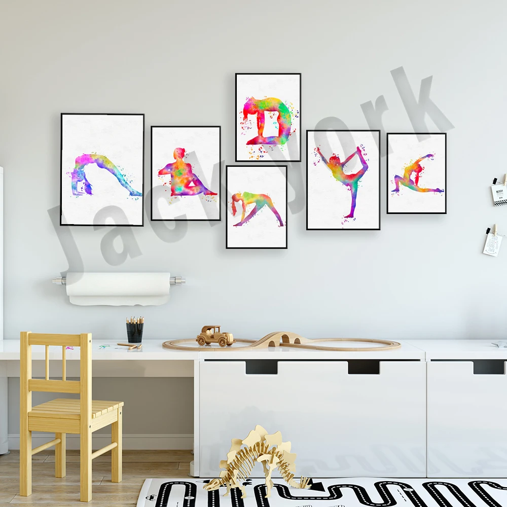 طباعة اليوغا للرقص الملك ، الر - مراجعة Pilates Yoga Gifts وسعره