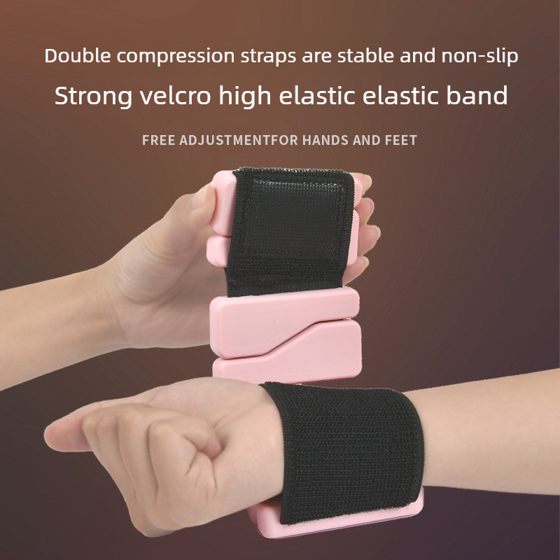 زوج من أساور السيليكون الموزون - مراجعة Yoga Sandbag Weight وسعره