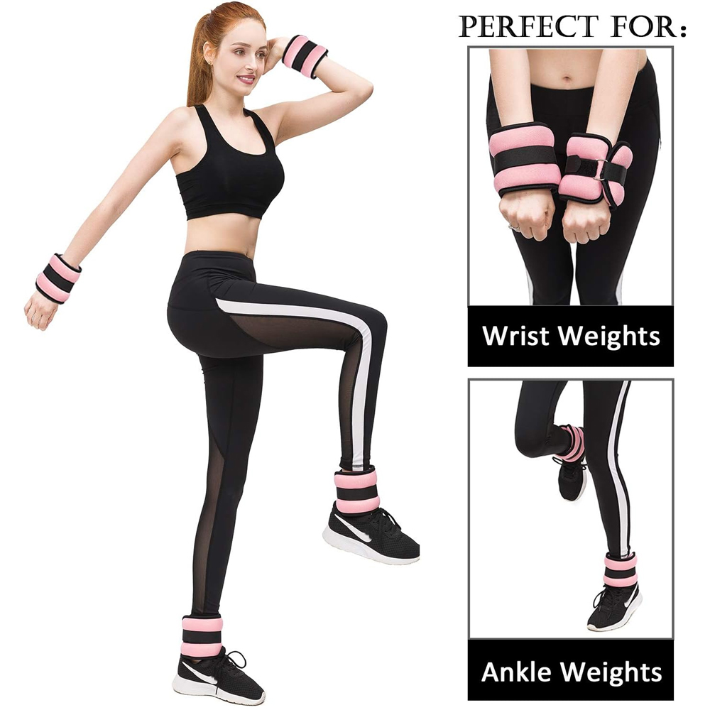 أوزان للكاحل مع أحزمة قفل آمنة - مراجعة Yoga Sandbag Weight وسعره
