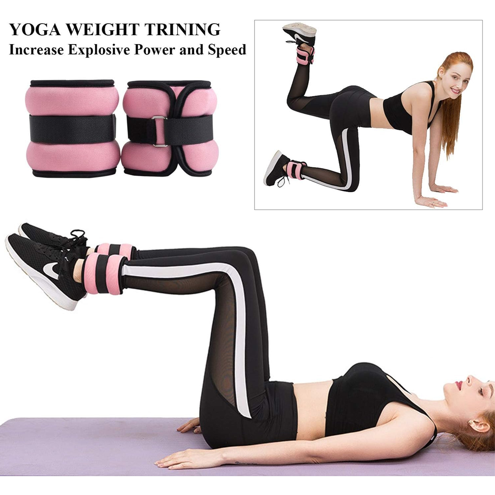 أوزان للكاحل مع أحزمة قفل آمنة - مراجعة Yoga Sandbag Weight وسعره