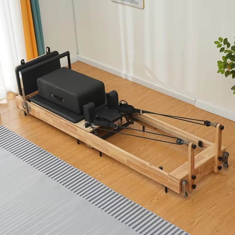 مجموعة بيلاتس خشبية قابلة للطي - مراجعة Pilates Yoga Room وسعره