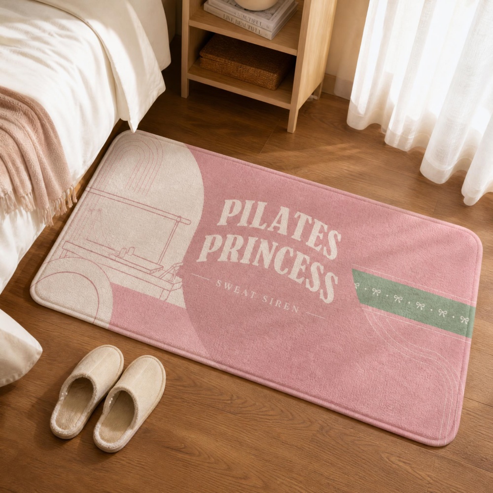 سجادة أرضية مستطيلة ناعمة من ا - مراجعة Pilates Yoga Room وسعره