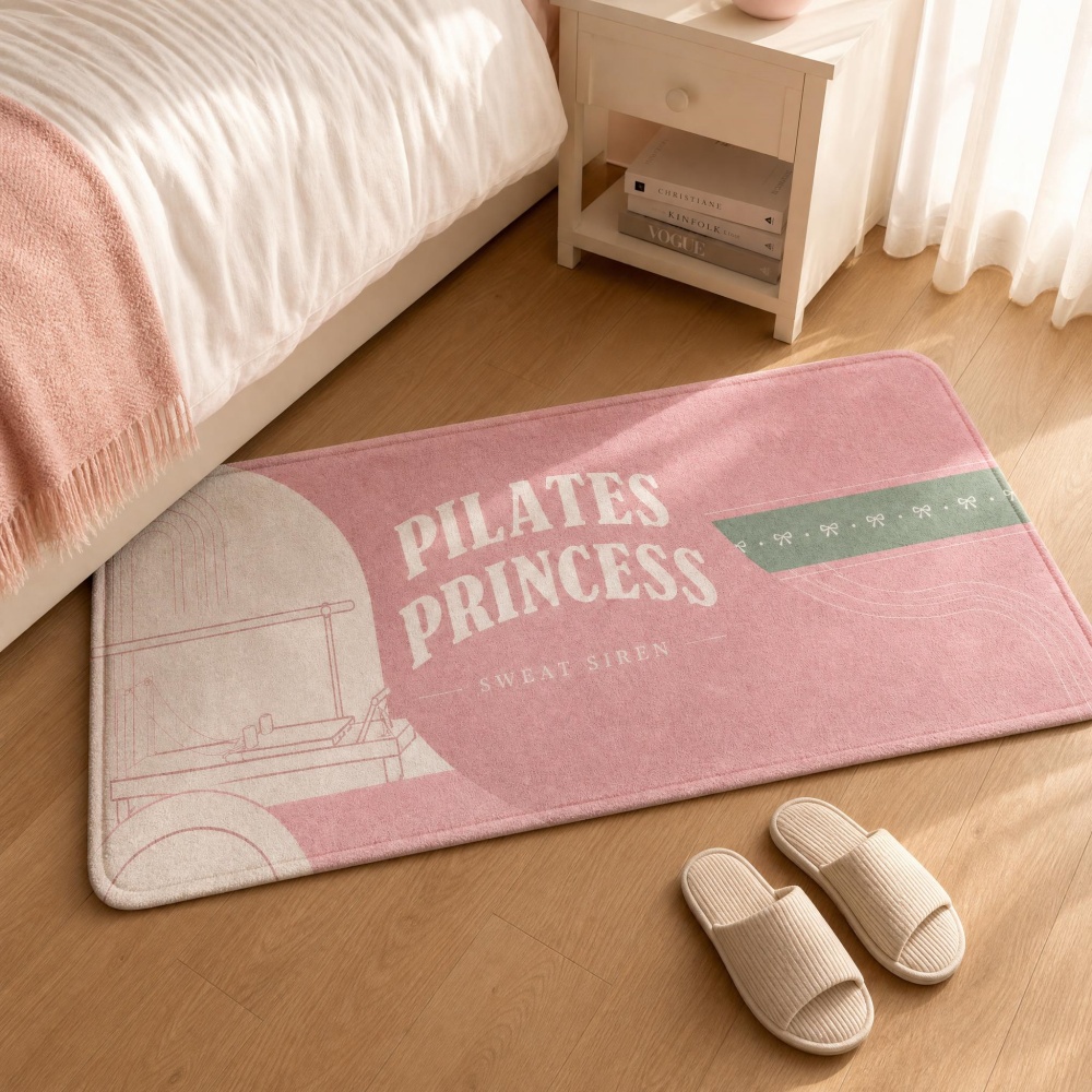 سجادة أرضية مستطيلة ناعمة من ا - مراجعة Pilates Yoga Room وسعره