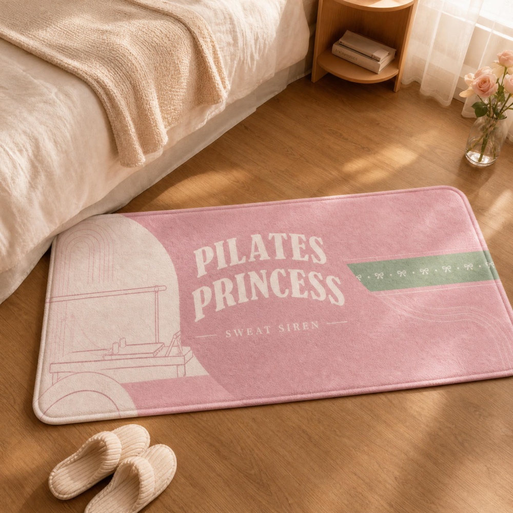 سجادة أرضية مستطيلة ناعمة من ا - مراجعة Pilates Yoga Room وسعره