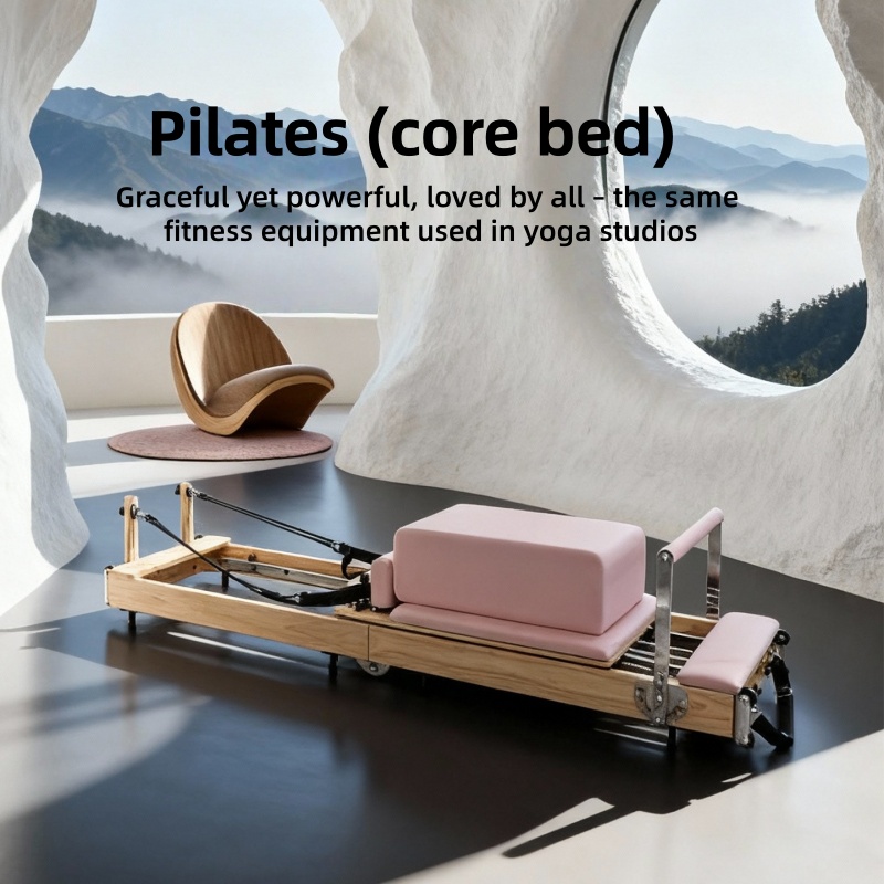 سرير بيلاتس قابل للطي من خشب ا - مراجعة Pilates And Yoga Studio وسعره