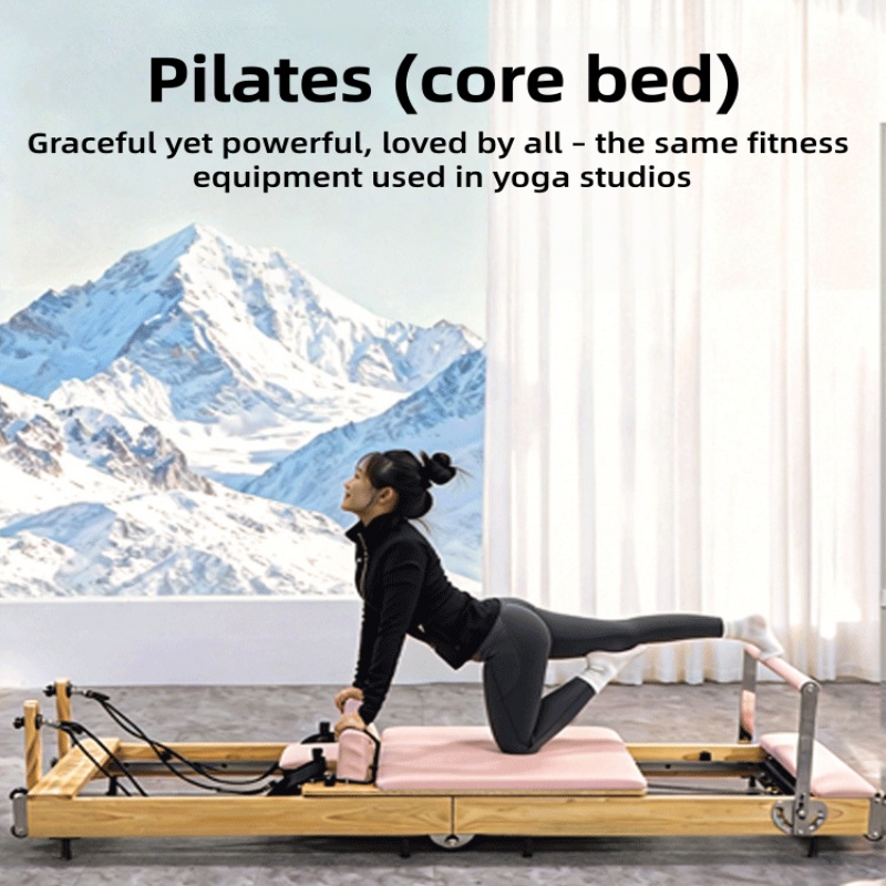سرير بيلاتس قابل للطي من خشب ا - مراجعة Pilates And Yoga Studio وسعره